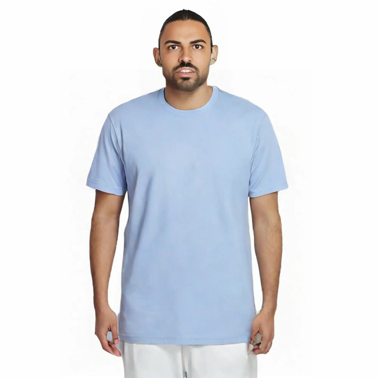 Fine Jersey Crewneck Short Sleeve Tee