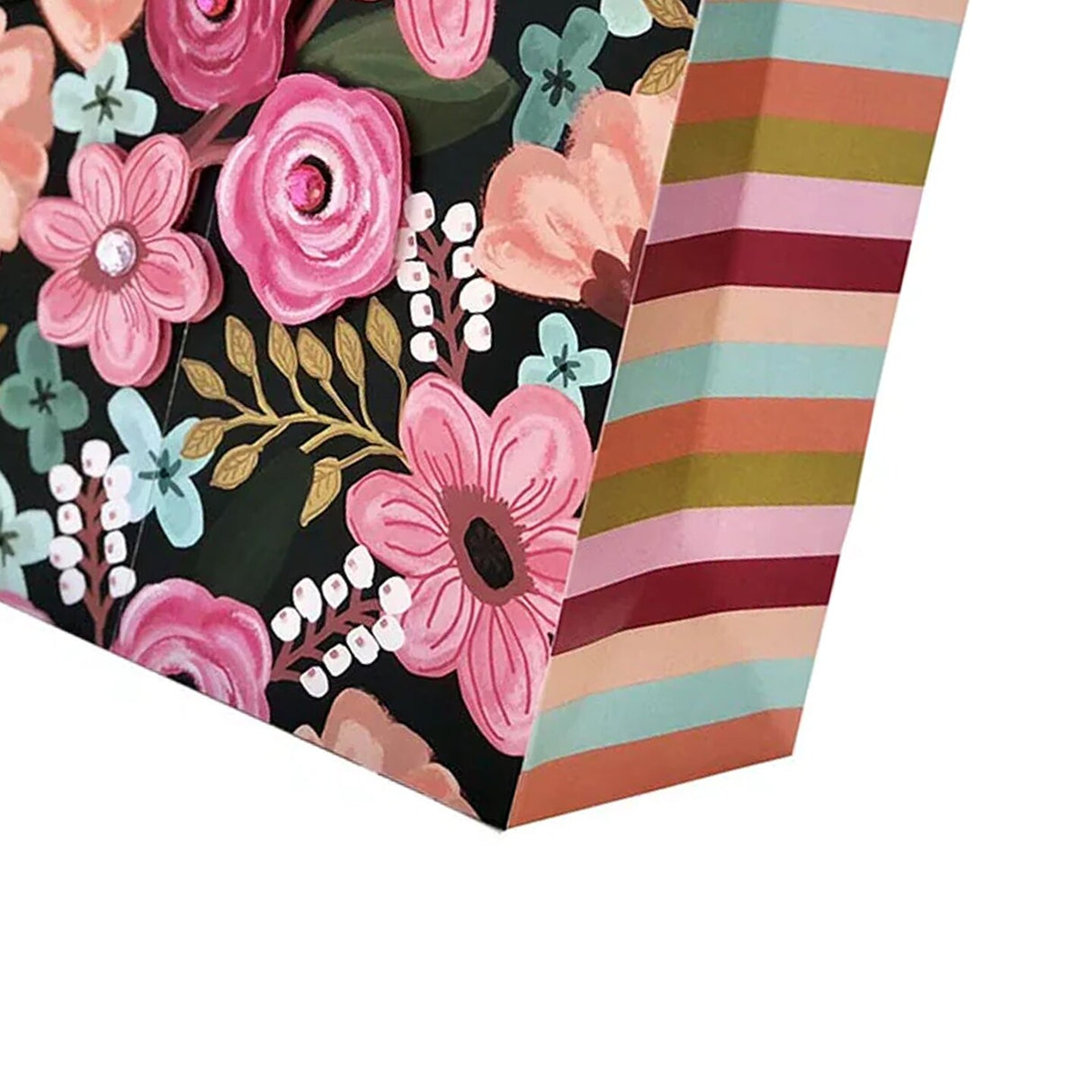 Decorative Patterned Gift Bags 10" X 5" X 12-1/2"