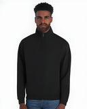 JERZEES® Nublend Cadet Collar Quarter-Zip Long Sleeve Sweatshirt