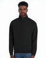 JERZEES® Nublend Cadet Collar Quarter-Zip Long Sleeve Sweatshirt