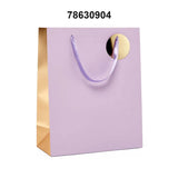 Metallic Two-Tone Euro Totes for Gifts 7'' x 37/8'' x 91/16''