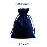 Velvet Jewelry Bags 3" x 4" Soft and Elegant