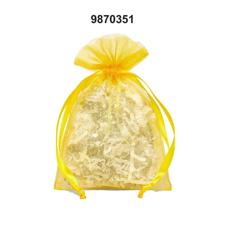 5” x 8” Organza Pouch Bags Elegant and Lightweight