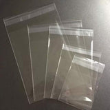 Heavy Duty Self-Sealing Bags with Lip 4 1/8" x 9 1/2" 1.6 mil Strength