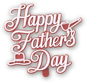 Happy Father's Day Plaque. 2.5" - 6 or 48 count