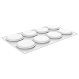 Silikomart LEVEL UP 35 Silicone Baking & Freezing Mold, 1.2 oz., 8 Cavities