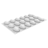 Silikomart MADELEINE XS13 Silicone Baking & Freezing Mold, 0.43 oz., 18 Cavities