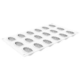 Silikomart MADELEINE XS13 Silicone Baking & Freezing Mold, 0.43 oz., 18 Cavities