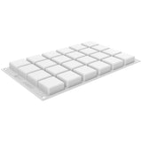 Silikomart QUADRATO XS12 Silicone Baking & Freezing Mold, 0.67 oz., 24 Cavities