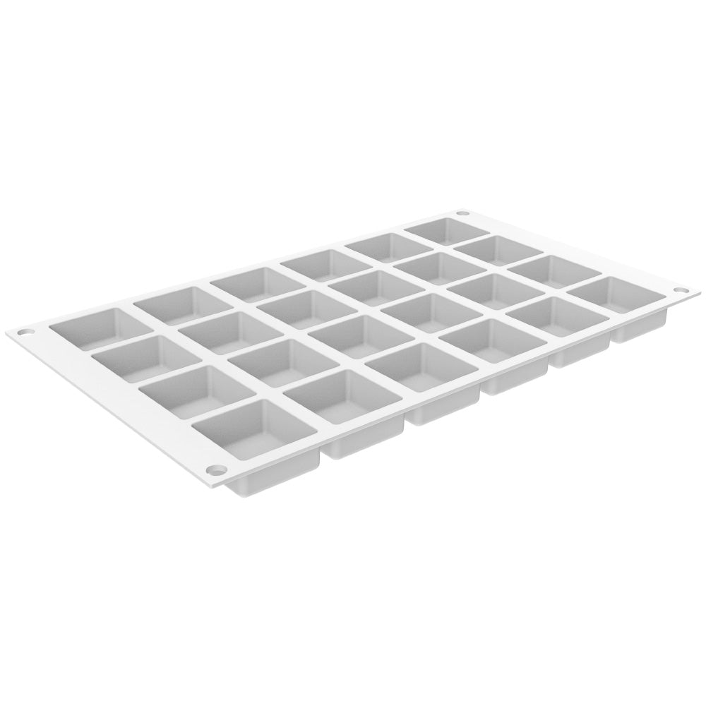 Silikomart QUADRATO XS12 Silicone Baking & Freezing Mold, 0.67 oz., 24 Cavities