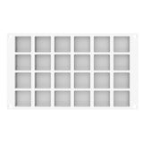 Silikomart QUADRATO XS12 Silicone Baking & Freezing Mold, 0.67 oz., 24 Cavities