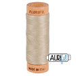 Cotton Thread 80wt Rope Beige Aurifil Spool