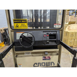 Crown 30SP42TT Electric Order Picker, With Charger, Used Excellent Condition