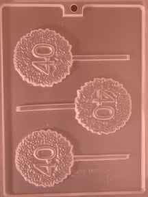 Happy Anniversary Wreath Pop 40 Chocolate Mold - ECAO1206