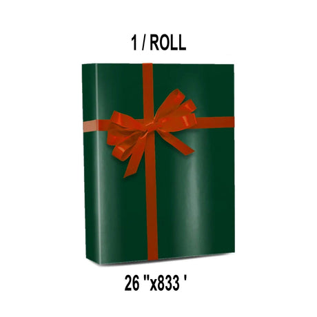 Durable Solid Color Wrap 26" x 833' 60 lbs for Everyday Use