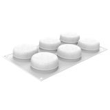 Silikomart NEVE110 Silicone Baking & Freezing Mold, 3.71 oz., 6 Cavities