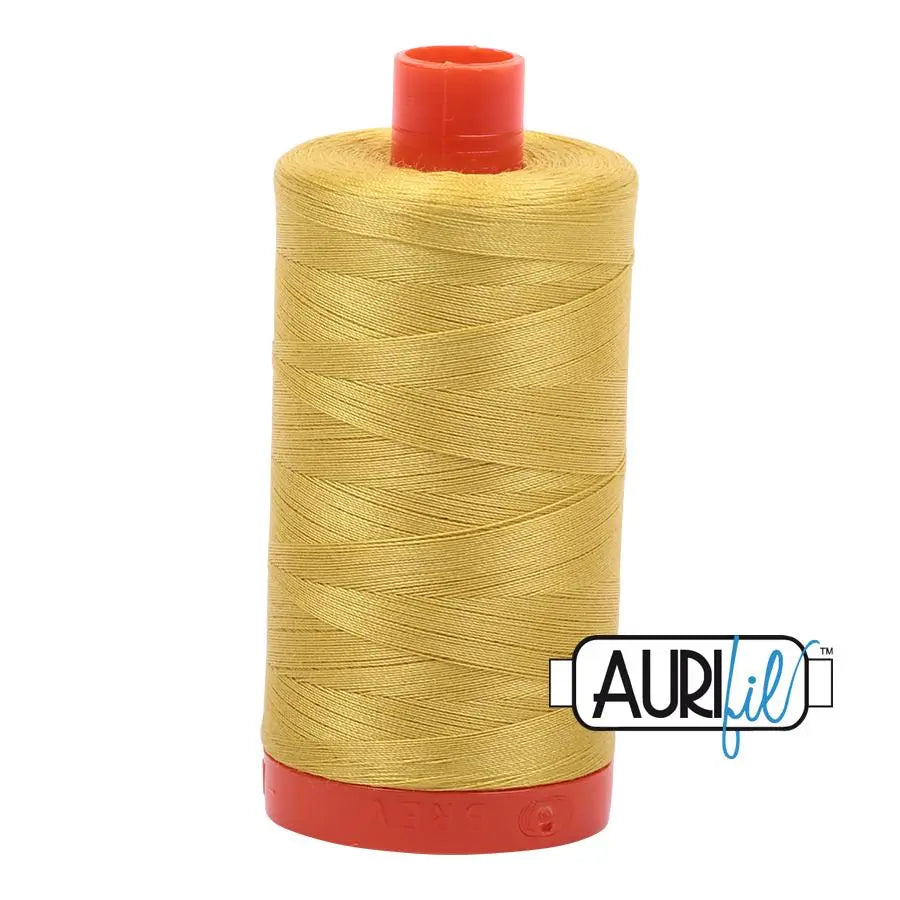 Cotton Thread 50wt Gold Yellow Large Spool