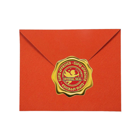 Official Cupid Seal Sticker Roll 100 Pieces