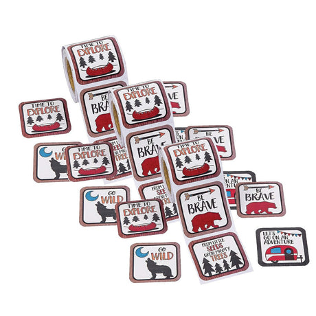 Classroom Adventure Sticker Roll 100 Pieces