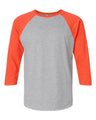 LAT Men's Baseball Fine Jersey Three-Quarter Sleeve Tee