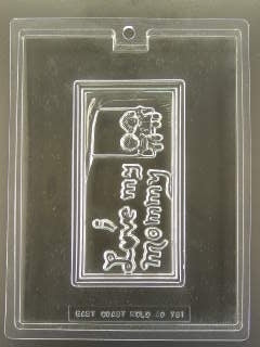 I Love Mommy Plaque Chocolate Mold - ECAO761