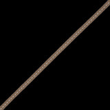 Dark Gold Stitched Grosgrain Ribbon - 0.19"