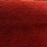 Barcelona Red Cinnabar Soft Chenille Upholstery Fabric - Solid Red Maroon, 56" Width (1 Yard)