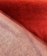Barcelona Red Cinnabar Soft Chenille Upholstery Fabric - Solid Red Maroon, 56" Width (1 Yard)