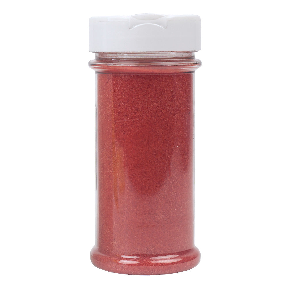 O'Creme Red Sanding Sugar, 10.5 oz.