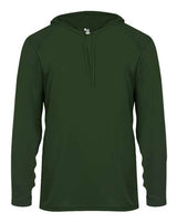 Badger Unisex B-Core Hooded Long Sleeve T-Shirt