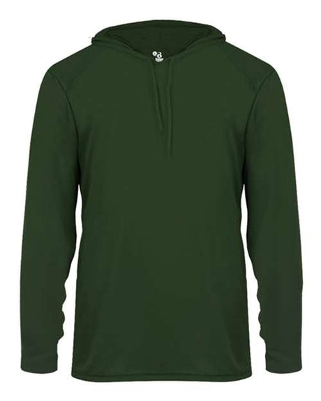 Badger Unisex B-Core Hooded Long Sleeve T-Shirt