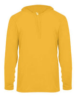 Badger Unisex B-Core Hooded Long Sleeve T-Shirt