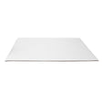 O'Creme Grease Resistant White Square Corrugated Cake Board, 14" - Pack of 10