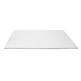 O'Creme Grease Resistant White Square Corrugated Cake Board, 14" - Pack of 10