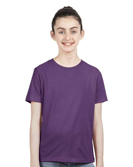 Next Level® Youth Cotton Crewneck Short Sleeve T-Shirt