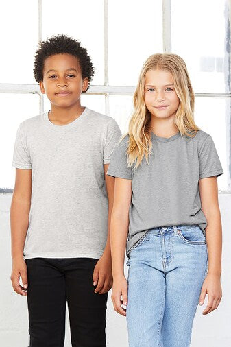 BELLA CANVAS® Youth Triblend Crewneck Short Sleeve Tee