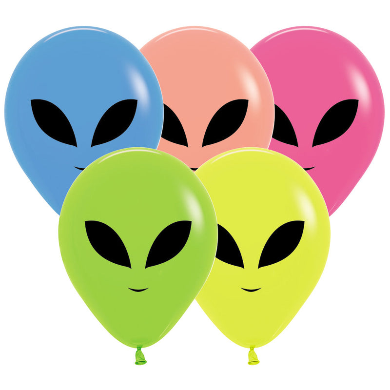 Alien Latex Balloons 11 Inch