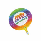 Mylar Happy Birthday Balloon 18 Inch Assorted