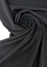 Black Wool Blend Suit Fabric