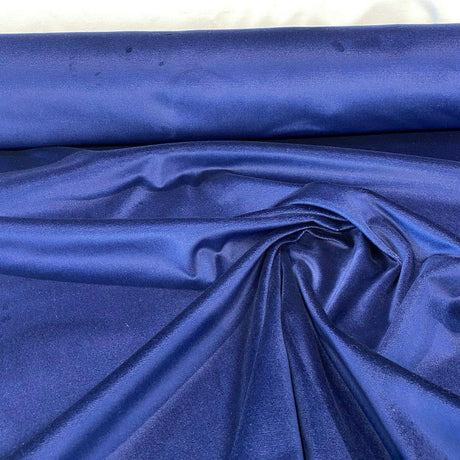 Perennials Plushy Blue Hello Sailor Acrylic Fabric - Navy Blue, Velvet Upholstery, 54" Width (1 Yard)