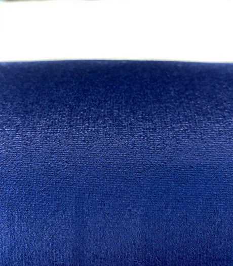 Perennials Plushy Blue Hello Sailor Acrylic Fabric - Navy Blue, Velvet Upholstery, 54" Width (1 Yard)