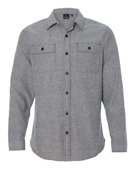 Burnside Men's Solid Flannel Shirt
