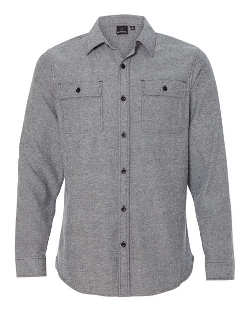 Burnside Men's Solid Flannel Shirt