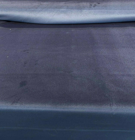 Perennials Plushy Hello Slate Acrylic Fabric - Hello Slate Blue, Outdoor Velvet Upholstery, 54" Width (1 Yard)