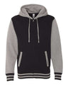 Independent Trading Co. Unisex Heavyweight Varsity Full-Zip Hooded Sweatshirt