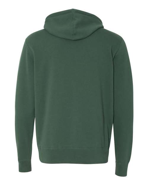 Lightweight Full-Zip Hooded Sweatshirt