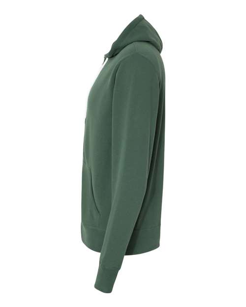 Lightweight Full-Zip Hooded Sweatshirt