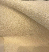 Robert Allen Boucle Ivory Polyester Fabric - Ivory Boucle, 54" - 56" Width (1 Yard)