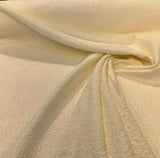 Robert Allen Boucle Ivory Polyester Fabric - Ivory Boucle, 54" - 56" Width (1 Yard)