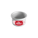 Fat Daddio's Aluminum Round Cake Pan, 2" Deep, 3 Inch